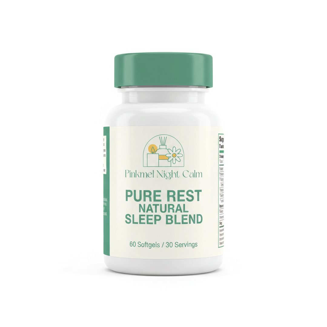 Pure Rest Natural Sleep Blend – 60 Softgels / 30 Servings