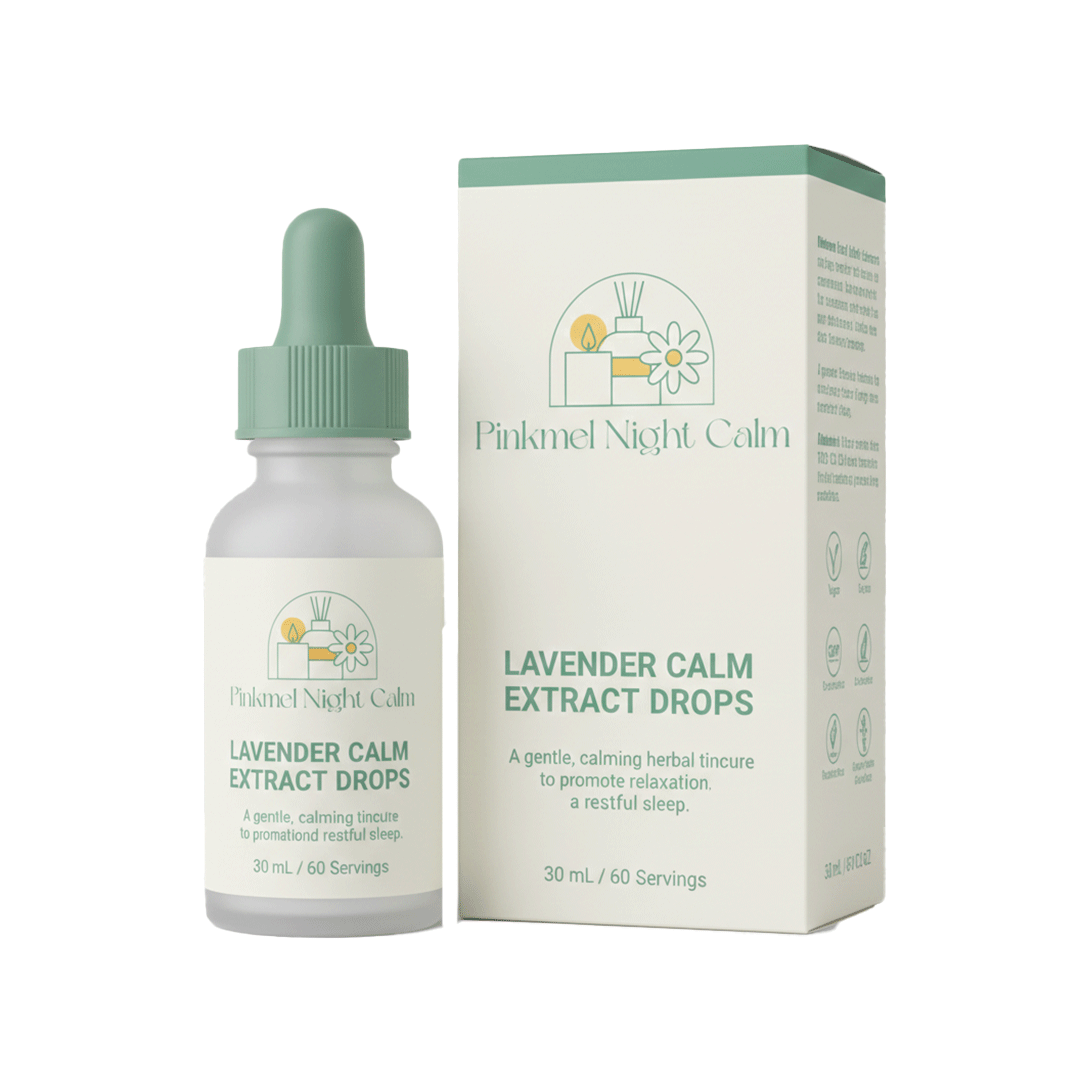 Lavender Calm Extract Drops – 30 mL / 60 Servings